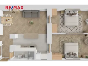 Prodej bytu 3+kk, Praha - Smíchov, Kováků, 73 m2