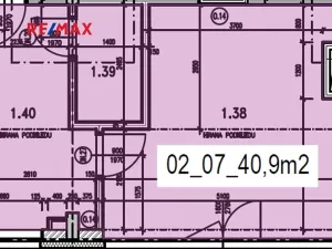 Pronájem ordinace, Milovice, Spojovací, 41 m2