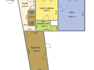 Prodej rodinného domu, Hradec nad Svitavou, 41 m2