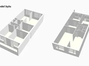 Prodej bytu 3+1, Praha - Prosek, Prosecká, 70 m2