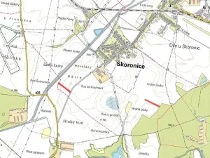 Prodej pole, Skoronice, 5446 m2