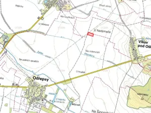 Prodej pole, Odřepsy, 7161 m2