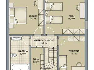 Prodej rodinného domu, Poděbrady, 138 m2