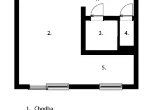 Prodej bytu 1+kk, Kladno, Mostecká, 28 m2