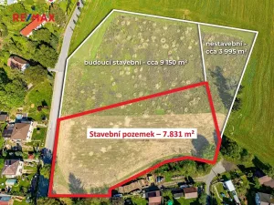 Prodej komerčního pozemku, Humpolec, 7831 m2