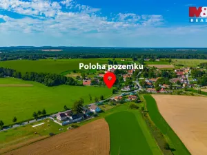 Prodej pozemku pro bydlení, Borovany - Vrcov, 1496 m2