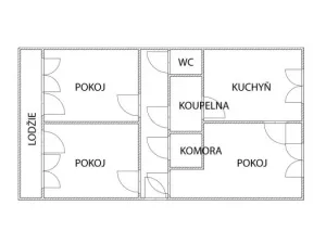 Prodej bytu 3+1, Krupka - Maršov, Dukelských hrdinů, 68 m2
