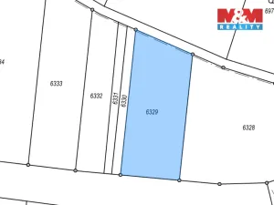 Prodej pole, Střelice, 932 m2