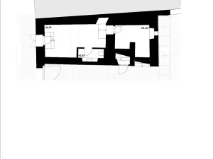 Pronájem kanceláře, Písek, Gregorova, 29 m2