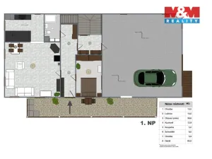 Prodej rodinného domu, Krásný Les, 480 m2