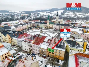 Prodej bytu 2+1, Moravská Třebová - Město, nám. T. G. Masaryka, 60 m2