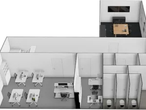 Pronájem kanceláře, Brno - Židenice, Kosmákova, 50 m2