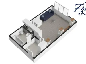 Pronájem bytu 1+kk, Otvovice, 35 m2