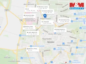 Pronájem bytu 2+kk, Benešov, Rubešova, 48 m2