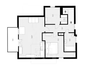 Pronájem atypického bytu, Praha - Stodůlky, Frimlova, 196 m2