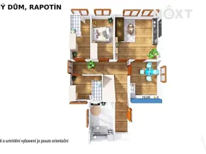 Pronájem rodinného domu, Rapotín, Jesenická, 177 m2