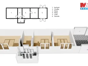 Prodej chalupy, Litošice, 75 m2