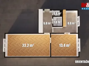 Prodej bytu 2+1, Praha - Malešice, Skřivanská, 55 m2