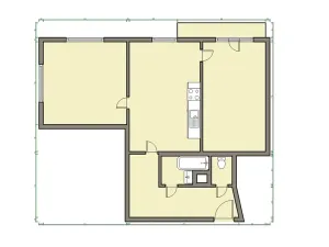 Pronájem bytu 2+1, Brno, Merhautova, 70 m2