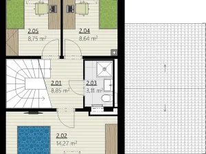 Prodej rodinného domu, Újezd u Brna, 89 m2