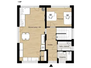 Prodej rodinného domu, Úhonice, Otakara Kádnera, 141 m2