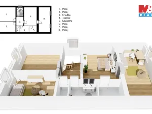Prodej rodinného domu, Vamberk, Koukolova, 188 m2