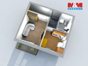 Prodej bytu 1+1, Ralsko - Kuřívody, 33 m2