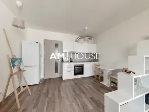 Pronájem bytu 1+kk, Praha - Vysočany, Strnadových, 33 m2