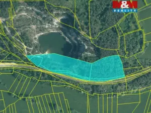 Prodej rybníku, Rabí, 28273 m2