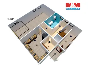 Prodej rodinného domu, Mukařov - Srbín, Na Budech, 200 m2