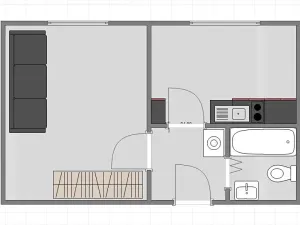 Prodej bytu 1+1, Slaný, Rabasova, 27 m2