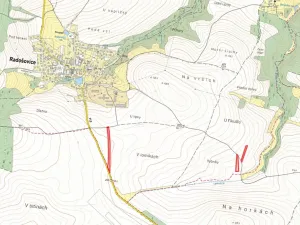 Prodej pole, Radošovice, 2863 m2