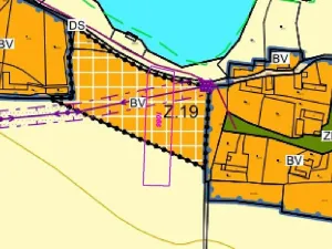 Dražba pozemku pro bydlení, Albrechtice nad Vltavou, 4328 m2