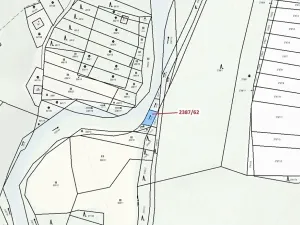 Dražba pozemku, Ivančice, 88 m2