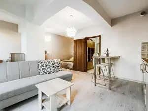 Pronájem bytu 1+kk, Praha - Holešovice, Jankovcova, 33 m2