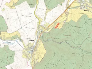 Prodej podílu louky, Lažany, 2215 m2