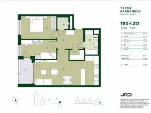 Prodej bytu 3+kk, Praha - Hlubočepy, Silurská, 80 m2