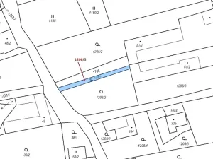 Dražba zahrady, Jílovice, 95 m2