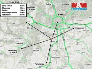 Prodej zahrady, Želešice, 1635 m2