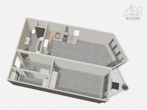 Pronájem bytu 2+kk, Praha - Hlubočepy, Ondrákové, 56 m2