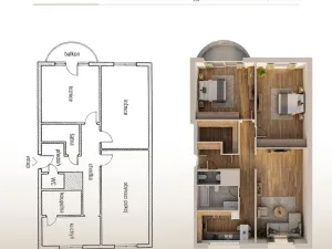 Prodej bytu 3+1, Strakonice - Strakonice II, Dukelská, 76 m2