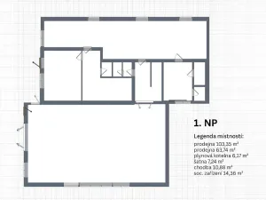 Prodej obchodního prostoru, Kravaře, Hlučínská, 205 m2