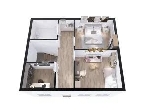 Prodej rodinného domu, Kyjov, Tyršova, 85 m2