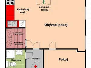 Pronájem rodinného domu, Mratín, Stodolní, 112 m2