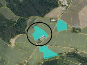 Prodej podílu pole, Davle, 7212 m2