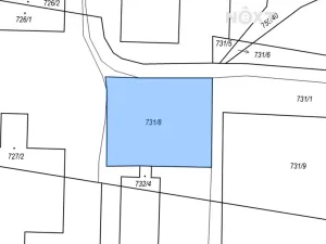 Prodej komerčního pozemku, Bavory, 789 m2