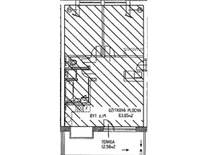 Prodej bytu 3+kk, Bílovice nad Svitavou, Ke Třešním, 64 m2