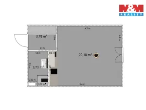 Prodej bytu 1+kk, Roudnice nad Labem, Okružní, 30 m2