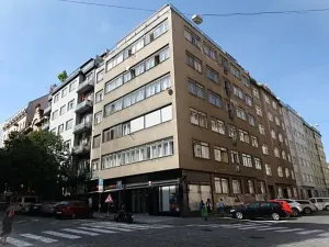 Pronájem bytu 1+kk, Praha - Holešovice, Heřmanova, 26 m2
