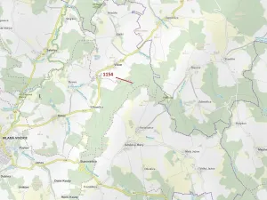 Dražba lesa, Vilice, 2384 m2